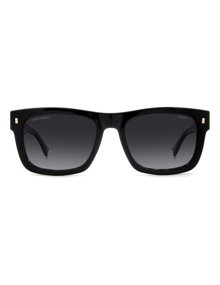 OPT + CLIP-ON DSQUARED - D2 0100/CS - BLACK HAVANA - 55