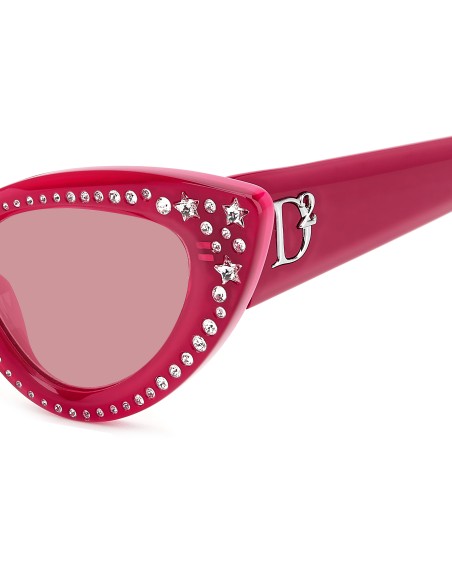 SUNGLASSES FRAMES DSQUARED - D2 0092/N/S - FUCHSIA - 51
