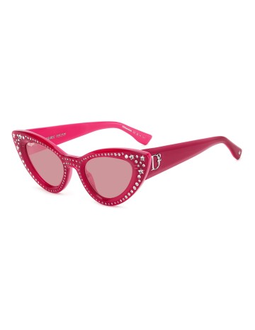 SUNGLASSES FRAMES DSQUARED - D2 0092/N/S - FUCHSIA - 51 2