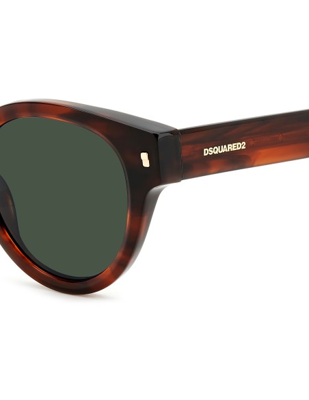 SUNGLASSES FRAMES DSQUARED - D2 0077/S - BROWN HORN - 48