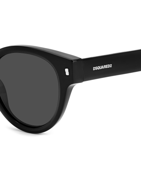 SUNGLASSES FRAMES DSQUARED - D2 0077/S - BLACK - 48