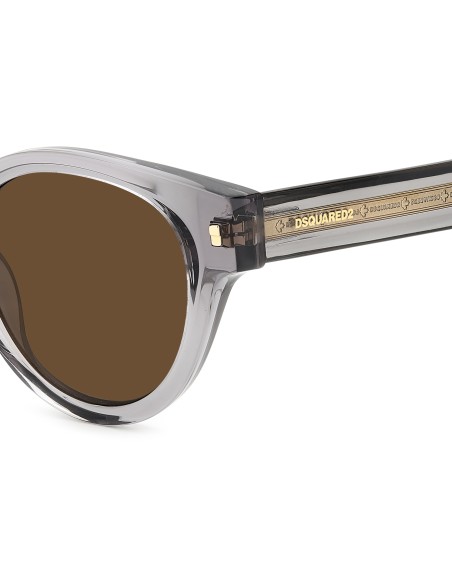 SUNGLASSES FRAMES DSQUARED - D2 0077/S - GREY - 48