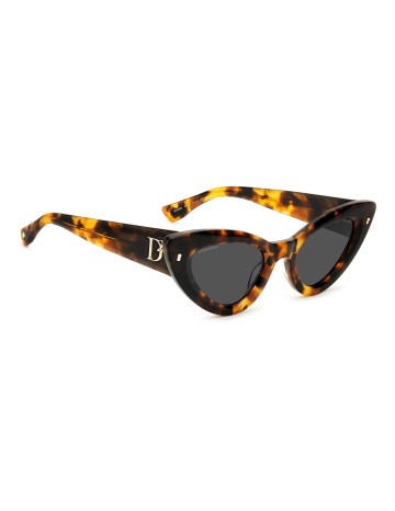 SUNGLASSES FRAMES DSQUARED - D2 0092/S - BROWN HAVANA - 51 2