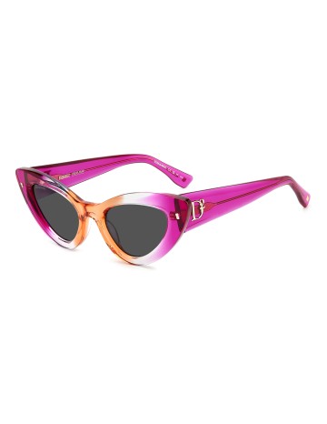 SUNGLASSES FRAMES DSQUARED - D2 0092/S - VIOLET ORANGE - 51