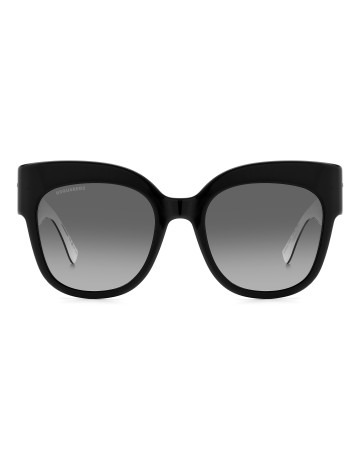 SUNGLASSES FRAMES DSQUARED - D2 0097/S - BLACK WHITE - 53