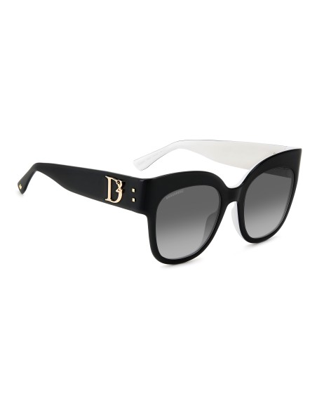 SUNGLASSES FRAMES DSQUARED - D2 0097/S - BLACK WHITE - 53