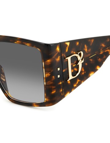 SUNGLASSES FRAMES DSQUARED - D2 0096/S - BROWN HAVANA - 56