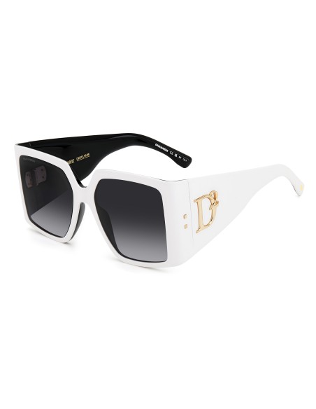 SUNGLASSES FRAMES DSQUARED - D2 0096/S - WHITE BLACK - 56