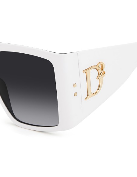 SUNGLASSES FRAMES DSQUARED - D2 0096/S - WHITE BLACK - 56