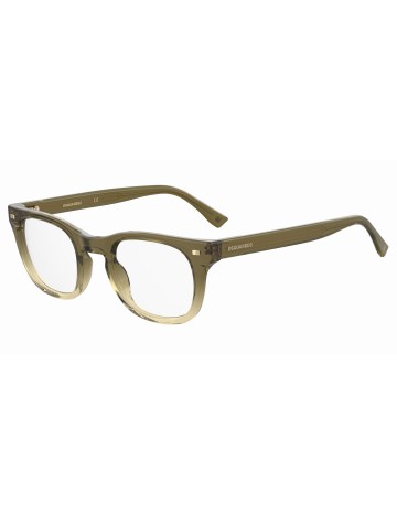 OPTICAL FRAMES DSQUARED - D2 0078 - BROWN OLIVE - 48