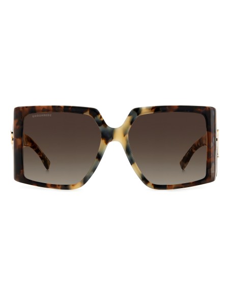 SUNGLASSES FRAMES DSQUARED - D2 0096/S - GREY HAVANA - 56