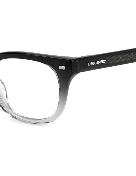 OPTICAL FRAMES DSQUARED - D2 0078 - BLACK GREY - 48