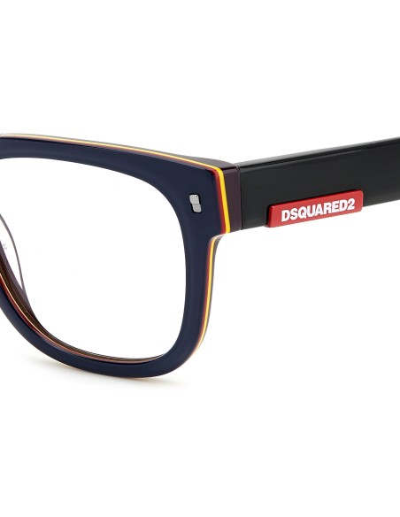 OPTICAL FRAMES DSQUARED - D2 0074 - BLUE BLACK - 52
