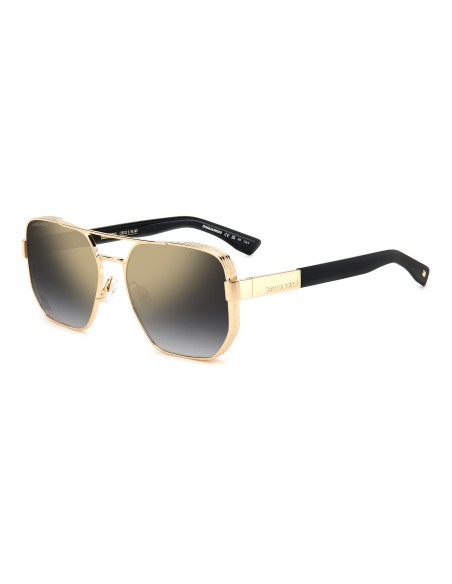 SUNGLASSES FRAMES DSQUARED - D2 0083/S - GOLD BLACK 2 - 58