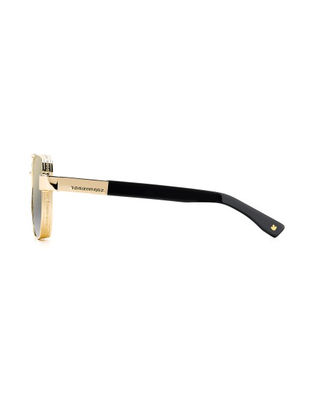SUNGLASSES FRAMES DSQUARED - D2 0083/S - GOLD BLACK 2 - 58
