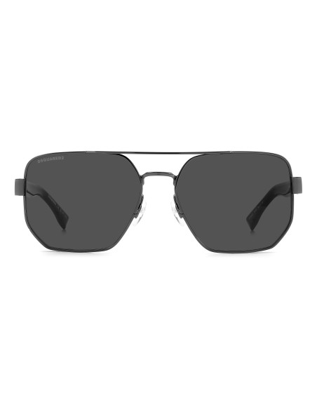 SUNGLASSES FRAMES DSQUARED - D2 0083/S - DARK RUTHENIUM BLACK - 58
