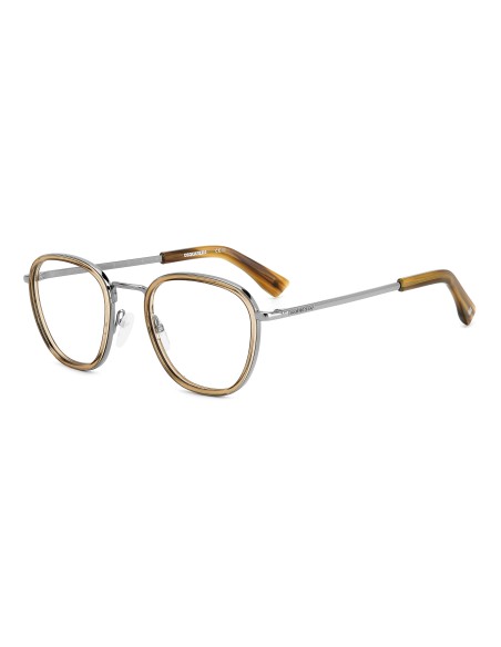 OPTICAL FRAMES DSQUARED - D2 0076 - BEIGE HORN - 49