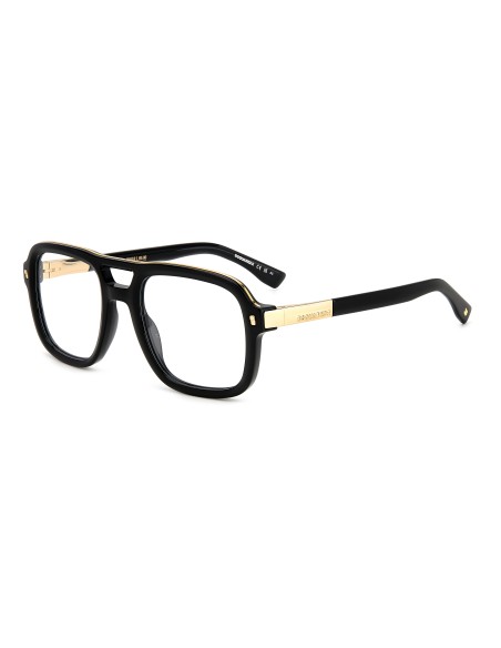OPTICAL FRAMES DSQUARED - D2 0087 - BLACK GOLD - 53