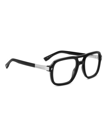 OPTICAL FRAMES DSQUARED - D2 0087 - BLACK RUTHENIUM - 53 2