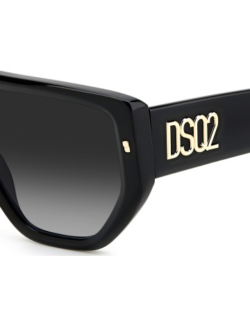 SUNGLASSES FRAMES DSQUARED - D2 0088/S - BLACK GOLD - 60 2