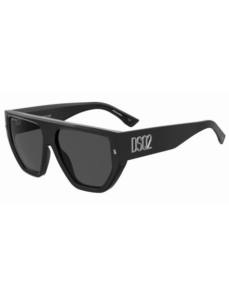 SUNGLASSES FRAMES DSQUARED - D2 0088/S - BLACK RUTHENIUM - 60