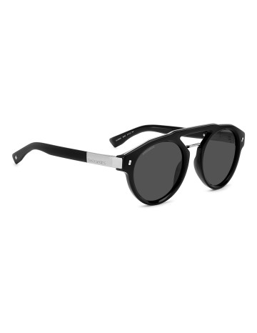 SUNGLASSES FRAMES DSQUARED - D2 0085/S - BLACK RUTHENIUM - 51 2