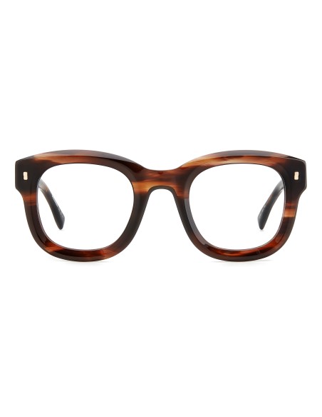OPTICAL FRAMES DSQUARED - D2 0091 - BROWN HORN - 48