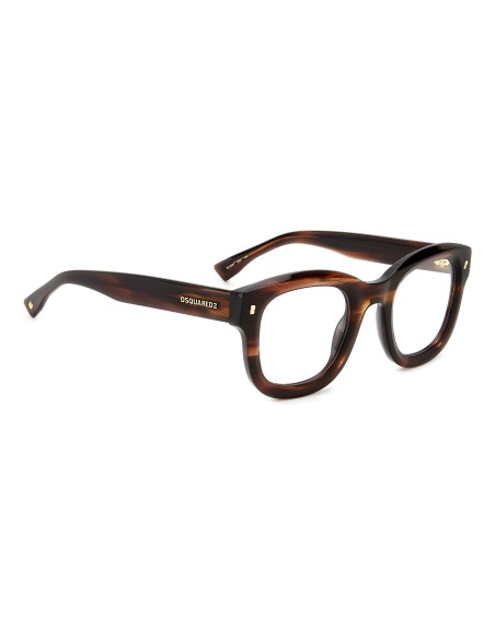 OPTICAL FRAMES DSQUARED - D2 0091 - BROWN HORN - 48
