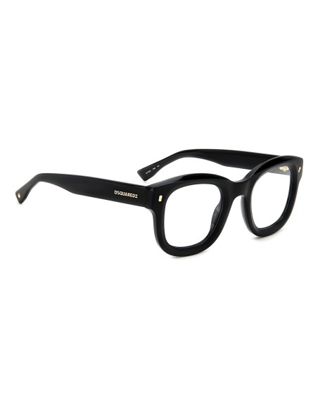 OPTICAL FRAMES DSQUARED - D2 0091 - BLACK GOLD - 48