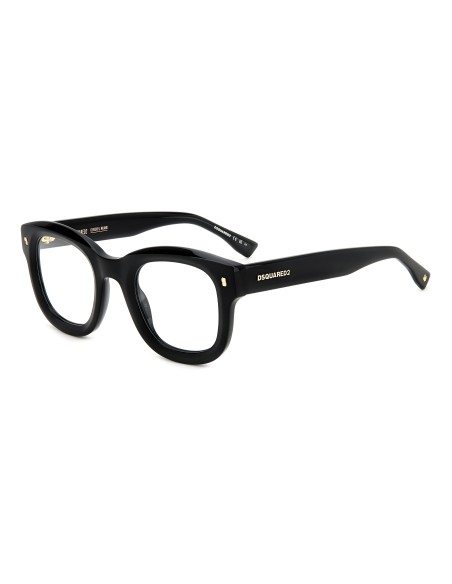 OPTICAL FRAMES DSQUARED - D2 0091 - BLACK GOLD - 48