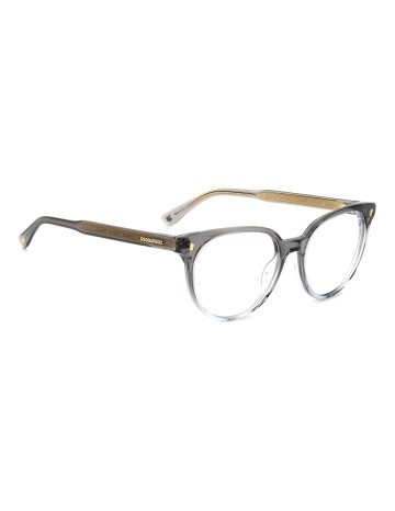 OPTICAL FRAMES DSQUARED - D2 0082 - GREY CRYSTAL - 52 2