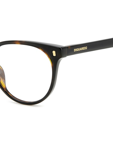 OPTICAL FRAMES DSQUARED - D2 0082 - HAVANA - 52