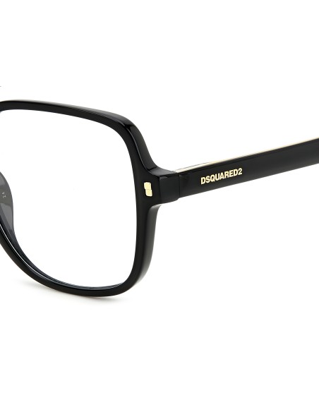 OPTICAL FRAMES DSQUARED - D2 0081 - BLACK - 53