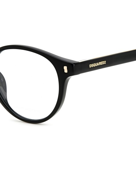 OPTICAL FRAMES DSQUARED - D2 0080 - BLACK - 49