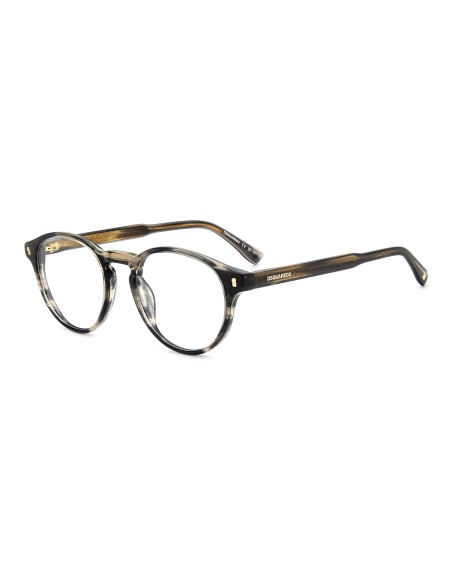 OPTICAL FRAMES DSQUARED - D2 0080 - GREY HORN - 49