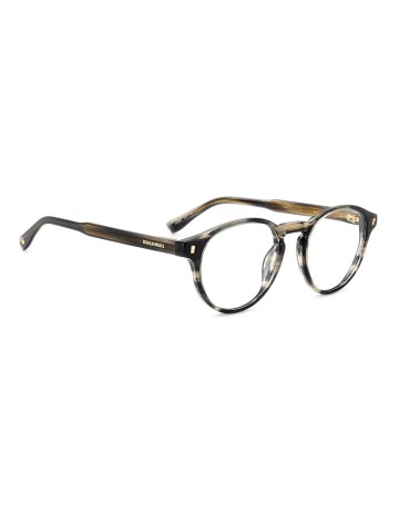 OPTICAL FRAMES DSQUARED - D2 0080 - GREY HORN - 49 2