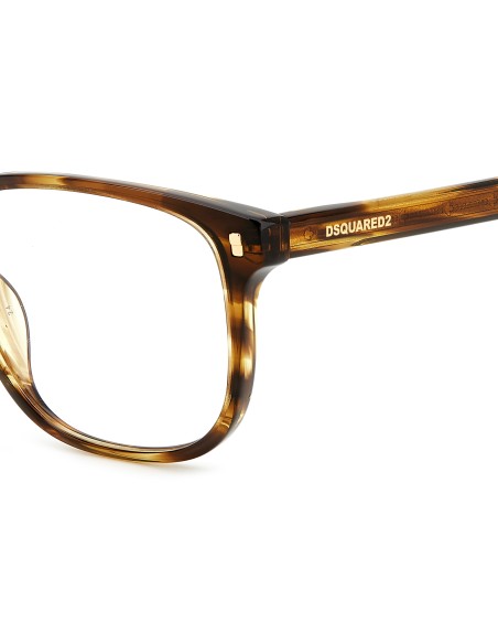 OPTICAL FRAMES DSQUARED - D2 0079 - BEIGE HORN - 54