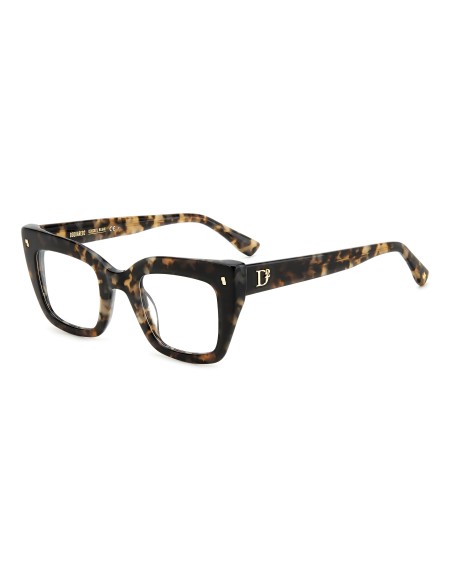 OPTICAL FRAMES DSQUARED - D2 0099 - GREY HAVANA - 47