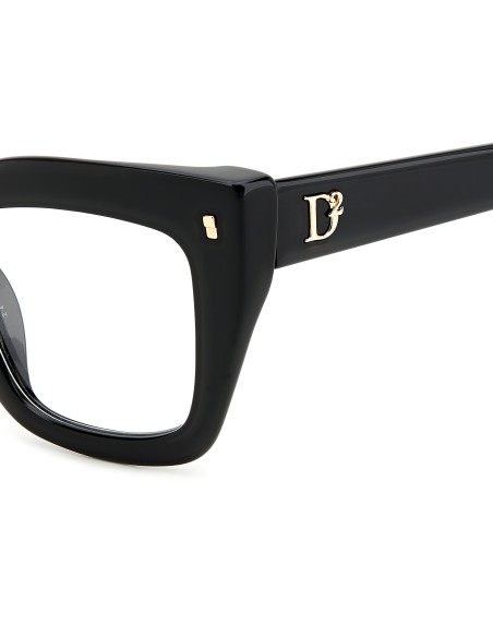 OPTICAL FRAMES DSQUARED - D2 0099 - BLACK - 47