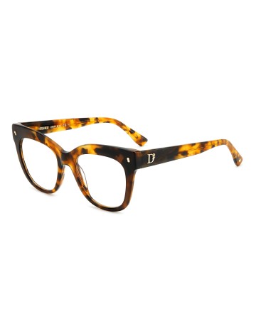 OPTICAL FRAMES DSQUARED - D2 0098 - BROWN HAVANA - 51