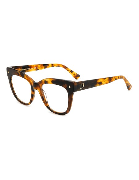 OPTICAL FRAMES DSQUARED - D2 0098 - BROWN HAVANA - 51
