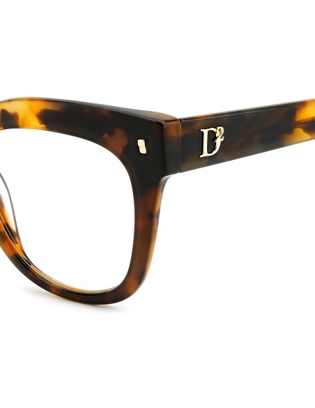 OPTICAL FRAMES DSQUARED - D2 0098 - BROWN HAVANA - 51