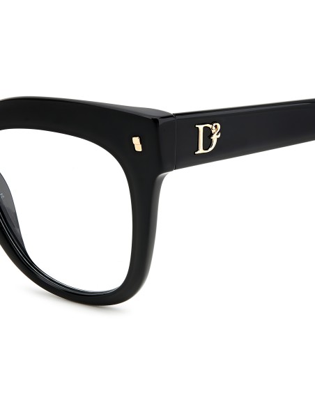 OPTICAL FRAMES DSQUARED - D2 0098 - BLACK - 51