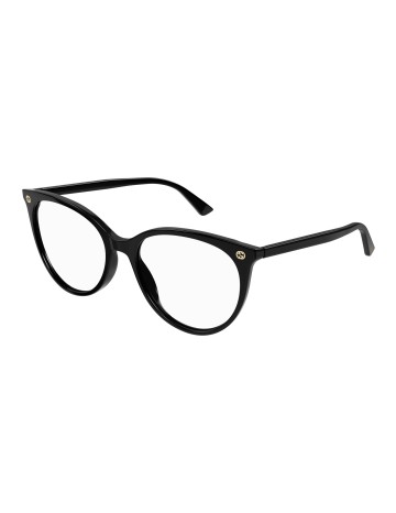 Gucci GG0093O nero / trasparente | Occhiali da vista | Isolani Boutique