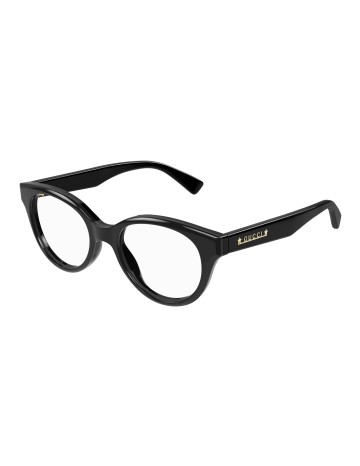 Gucci GG1590O nero / trasparente 01 | Occhiali da vista | Isolani Boutique
