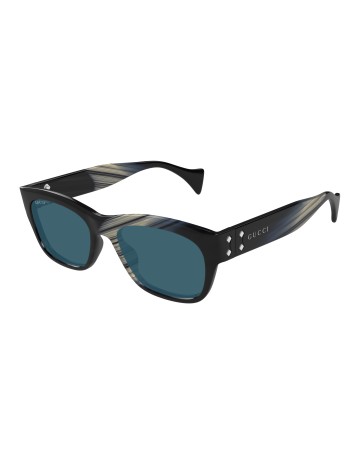 Gucci GG1706S nero / blu | Occhiali da sole | Isolani Boutique
