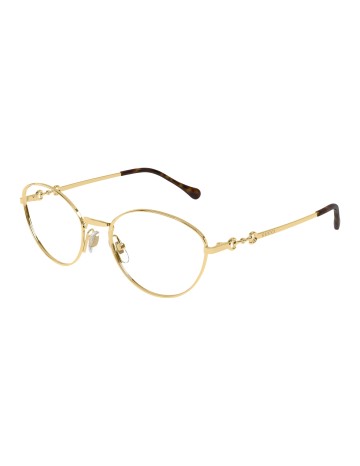 Gucci GG1699O oro / trasparente 001 | Occhiali da vista | Isolani Boutique
