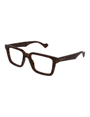 Gucci GG1729O tartarugato / trasparente 002 | Occhiali da vista | Isolani Boutique
