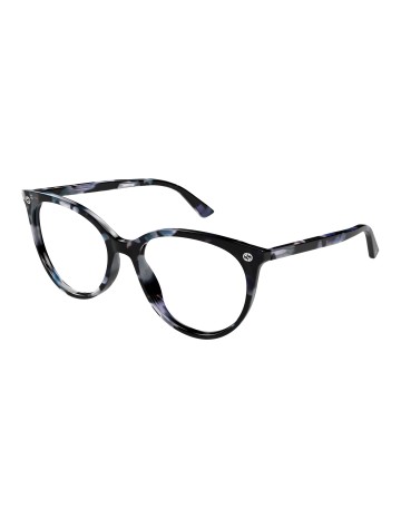 Gucci GG0093O tartarugato / trasparente 008 | Occhiali da vista | Isolani Boutique