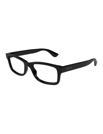 Gucci GG1717O nero / trasparente | Occhiali da vista | Isolani Boutique